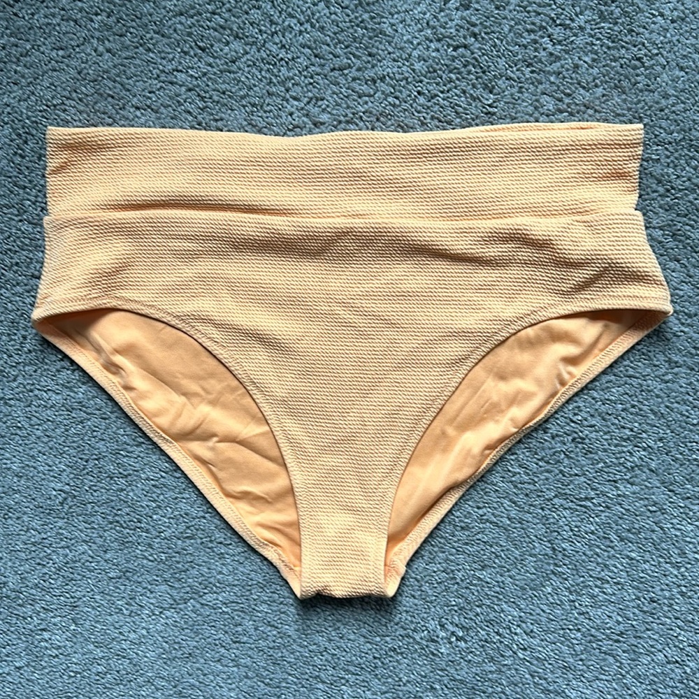 Old navy light orange bikini bottom XL